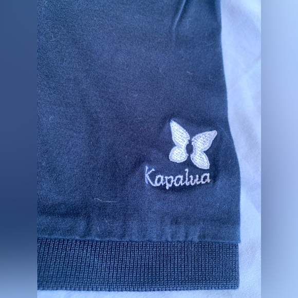 Kapalua, Hawaii 🤙 POLO golf Maui shirt, navy blue, ladies large | Ralph Lauren - Picture 4 of 5